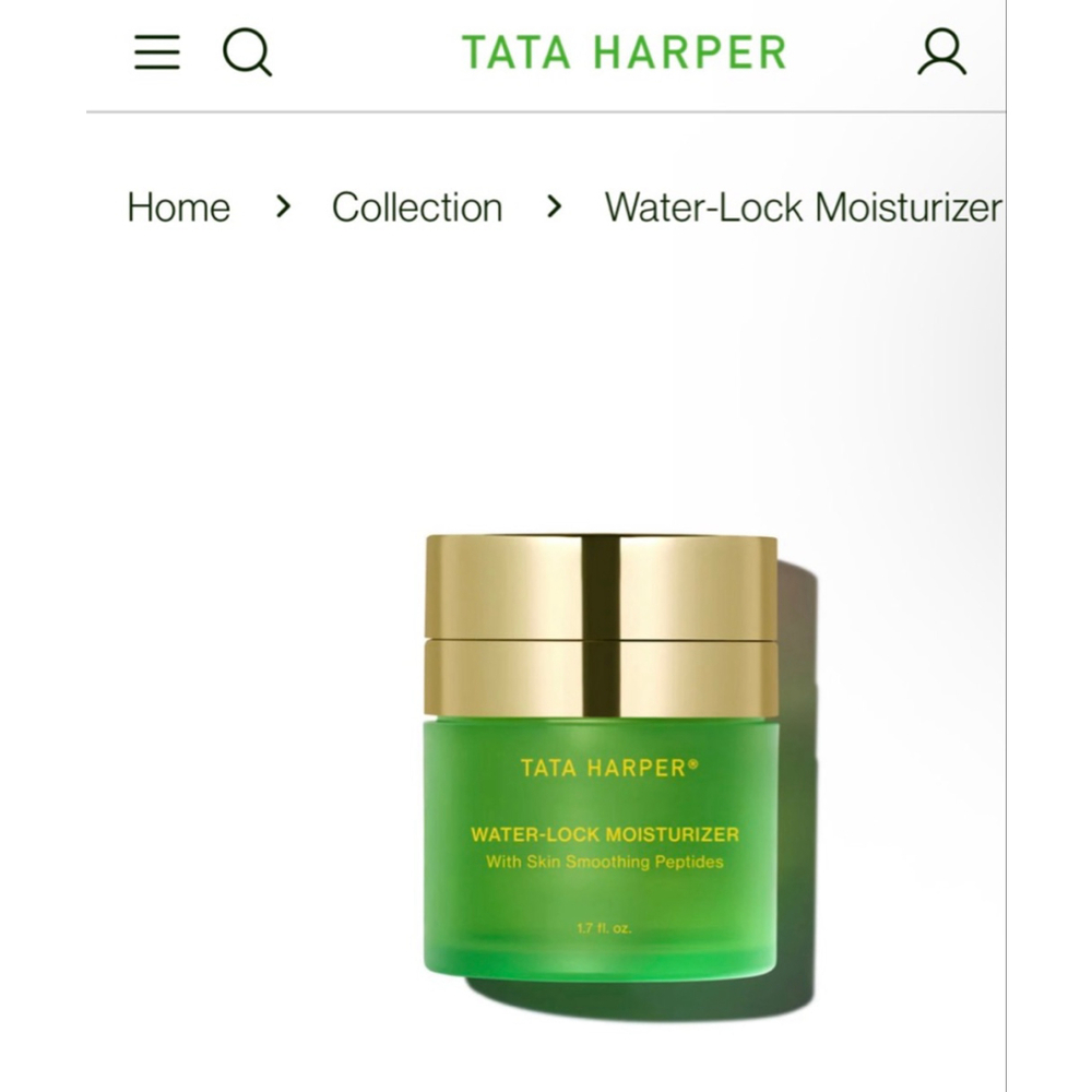 New Tata Harper Water-Lock Moisturizer 50ml Sealed no box